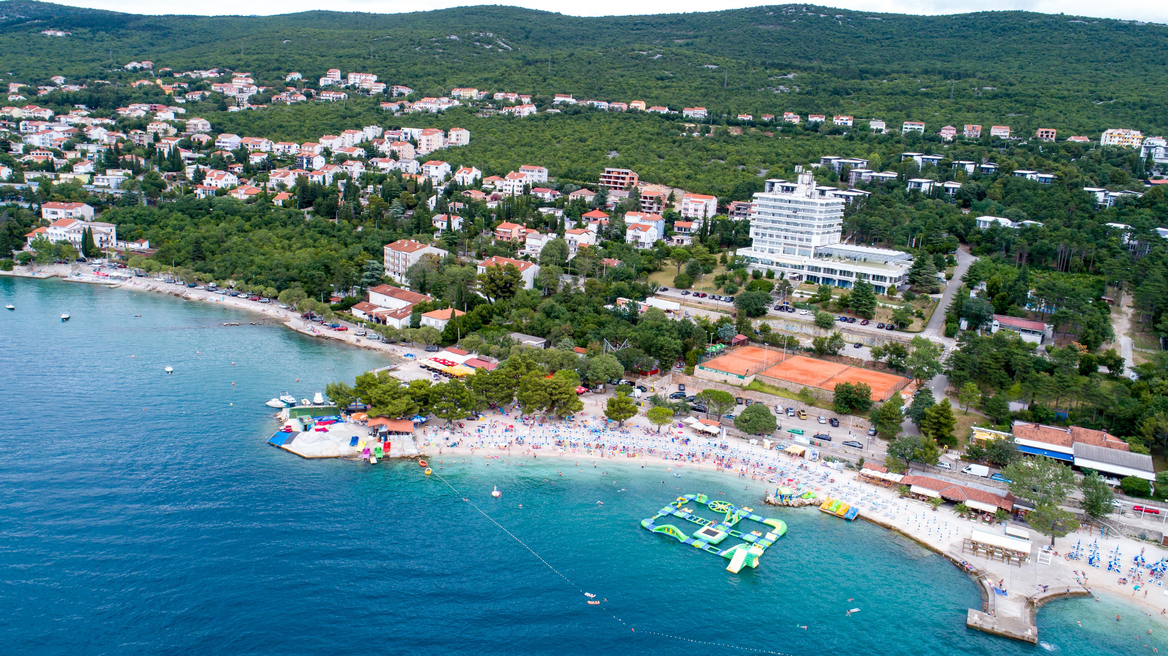 Hotel Omorika Crikvenica Bagian luar foto