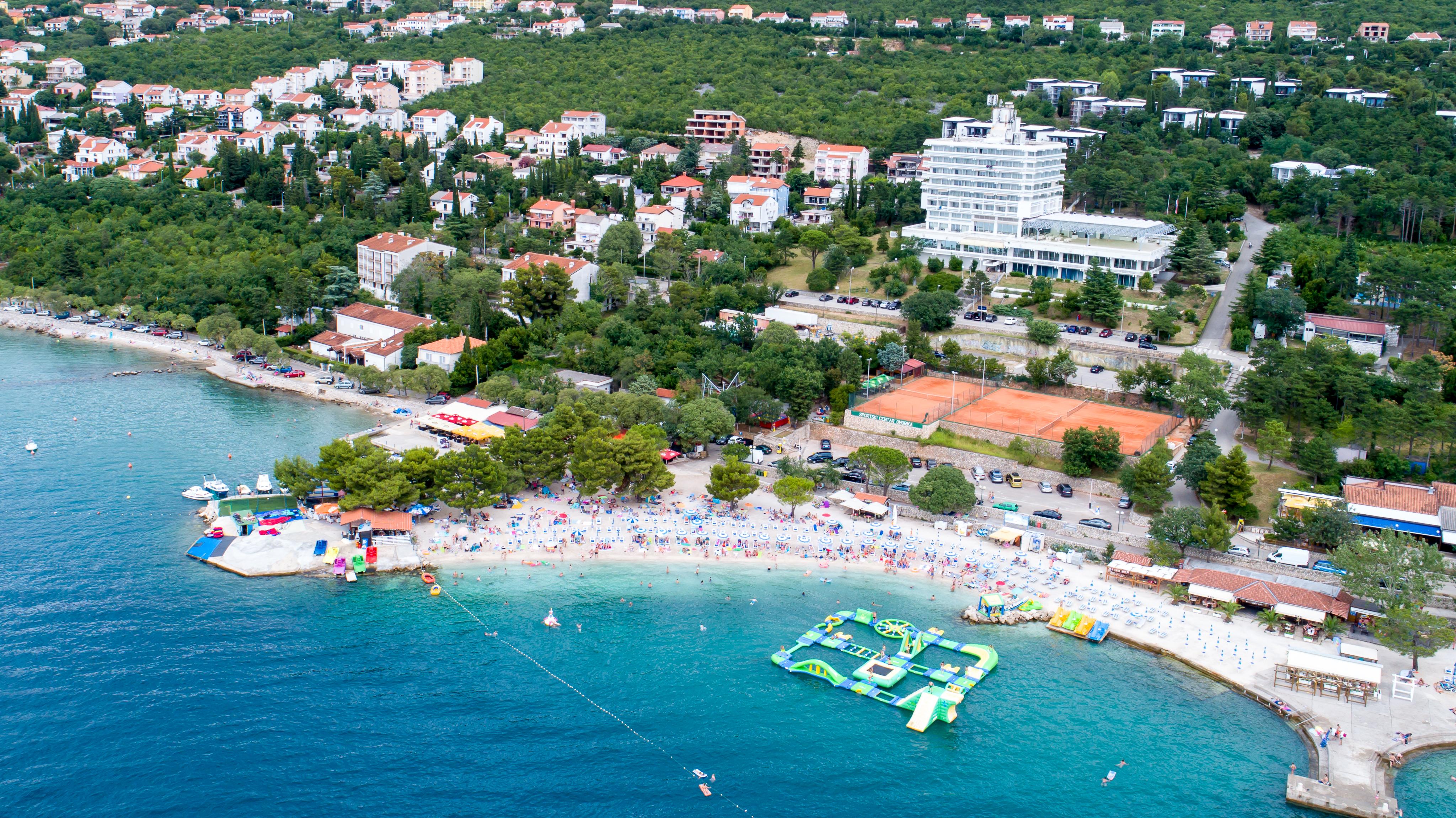 Hotel Omorika Crikvenica Bagian luar foto